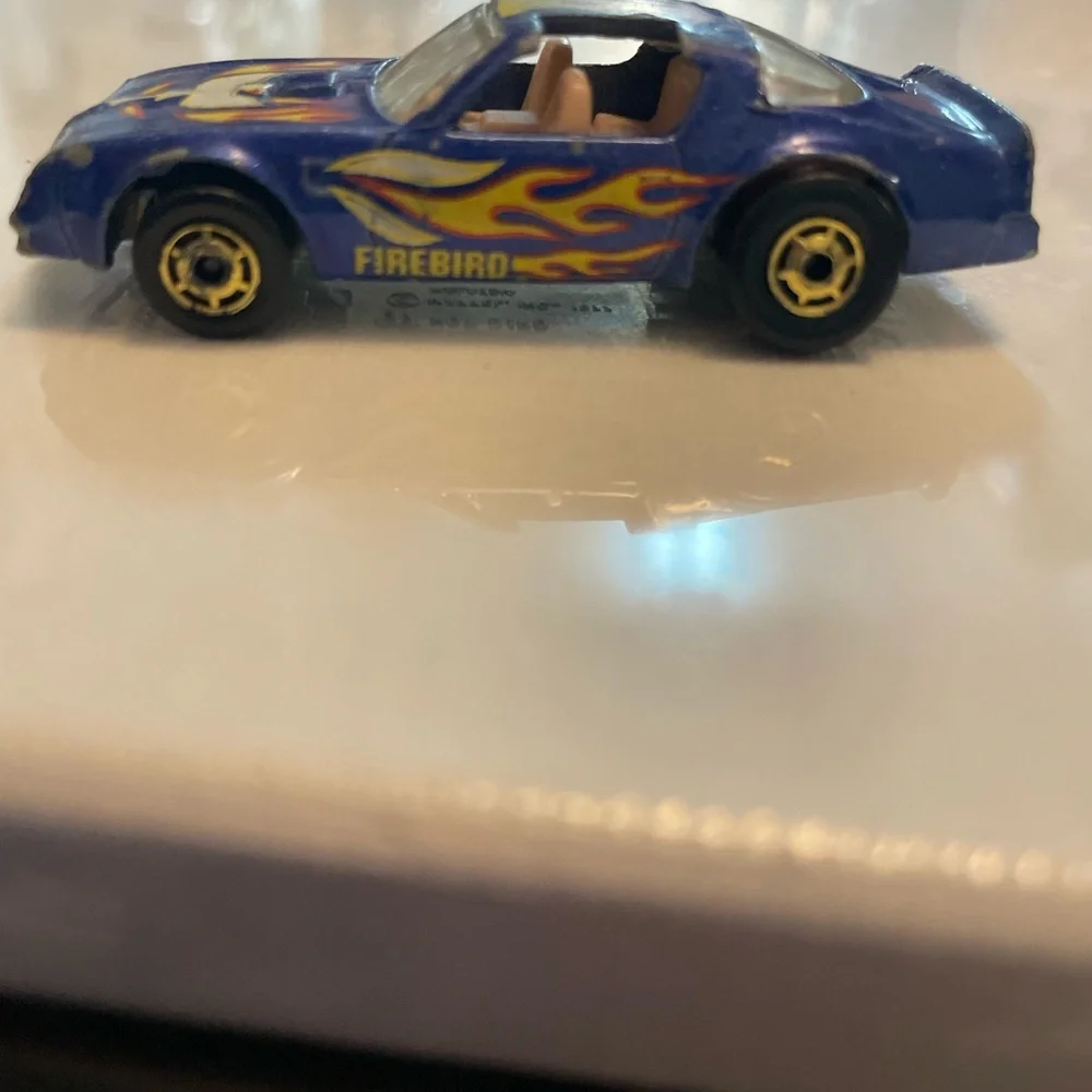 VINTAGE Hot Wheels 1977 Pontiac 'HOT BIRD' Blue car